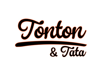 Tonton & Tata Logo beautiful logo brand brand identity branding creative logo design graphic design illustration logo logo design logo designer tata logo tonton and tata logo tonton logo ui