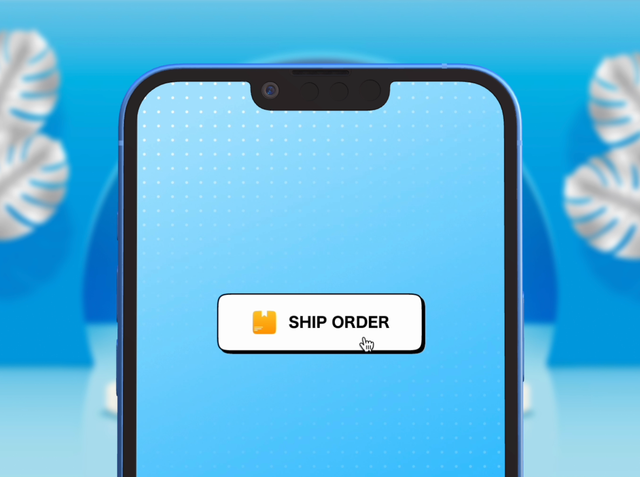 Interactive Ship Order Button animation button design ecommerce illustration motion graphics order button order now product design ship order ui