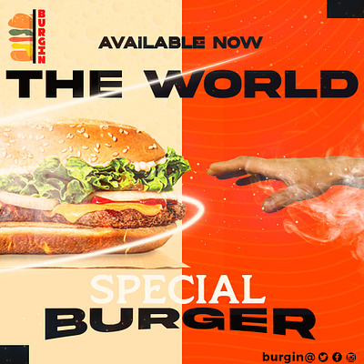 Longest Burger In The World. ad branding burger design food graphic design illustration poster vector