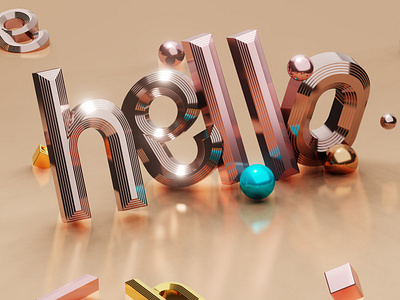 Captivating 3D Typography Illustrations That Elevate Your Brand 3d 3d typograpy branding design illustration illustrator logo typography