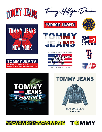 Tommy Jeans Graphics graphic design logo tommy hilfiger