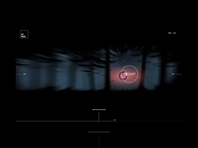 Homepage - Digital Agency WEMADE animation digital agency fairy tales fentastic figma homepage interaction interfaces motion design motion graphics portfolio typography ui ux web web design web designer web development website website interaction