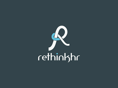 letter R, rethinkhr logo branding company logo creative logo letter logo professional logo r