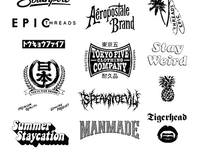 Brand Logos branding graphic design logos