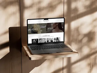 Web Design for The Factory Tofino graphic design shopify web design website website design