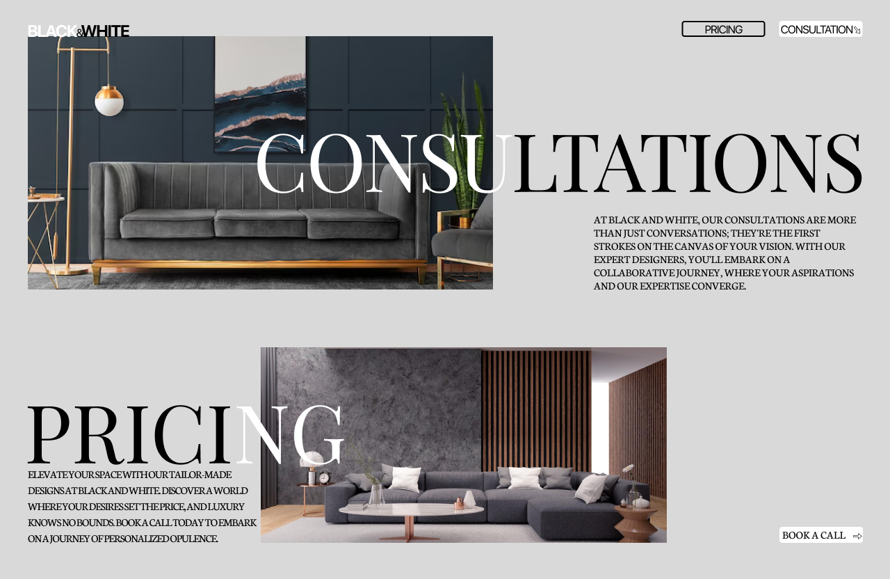 Minimal web design using Golden Canon grid design golden canon grid landing page ui ux