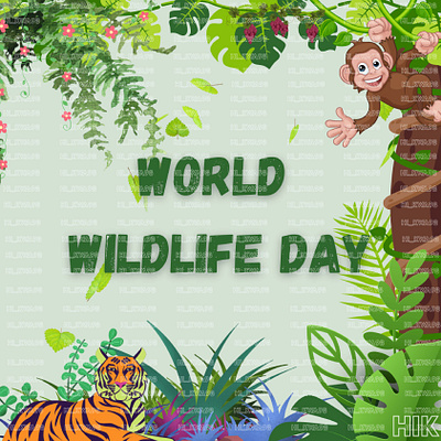 Crafting a Jungle-Infused Branding Adventure | Hi_kwa98 animal animation branding child desain design graphic design illustration jungle logo print ui ux vector wild