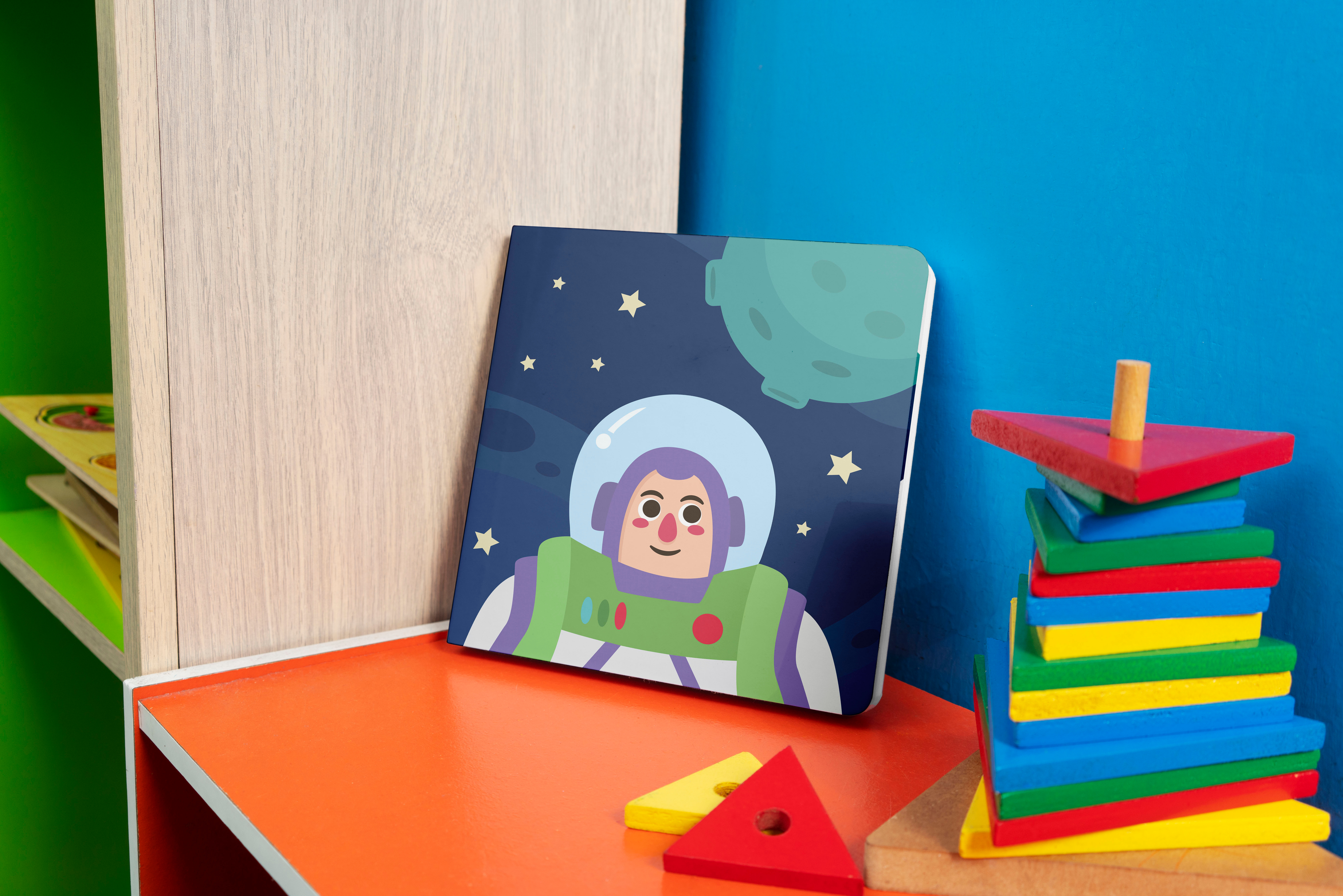 Buzz Lightyear: To Infinity and Beyond🚀 cartoon children book design graphic design illustration mockups