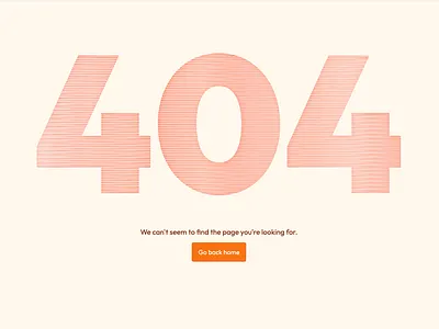 404 page design typography ui ux