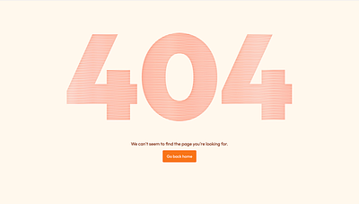 404 page design typography ui ux