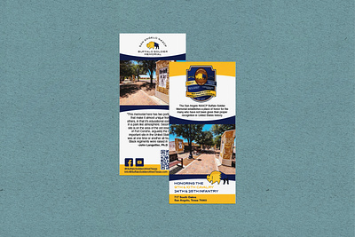 BSM Rack Card branding brochure design graphic design history marketing print print design rack card texas tourism