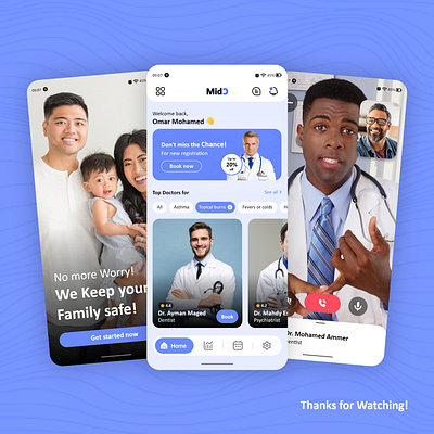 Medical Consultation app medical mobileapp ui