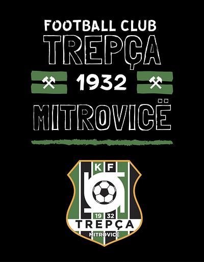 KF Trepça 1932 albania design kosova kosovo logo mitrovica