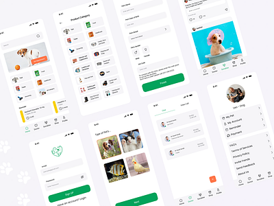 Pet shop🐶🐱 2021 app concept design pet petshop ui