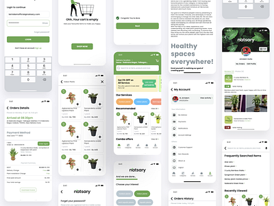 Product Design - Natsary | Mobile App product design ui ux design