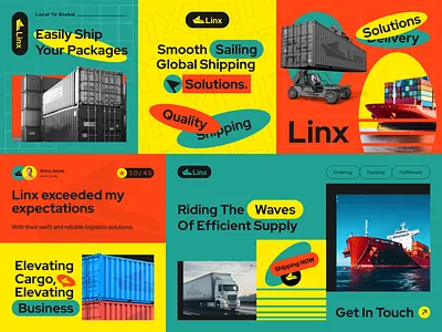 "Linx" Shiping and Logistic Branding brand brand mark brandcommunication branddesigner brandguideline branding brandstrategy cargo design graphic design identity logistics company logistics logo logo logodesign shipment shipping transport visual identity visualdesign