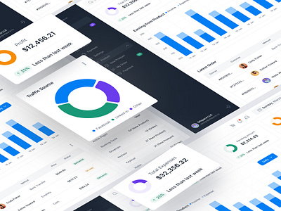 E-commerce | Space Design System application business button card cart chart component dashboard design system e commerce | space design system graph metrics card product product design saas shopping sidebar table ui webapp