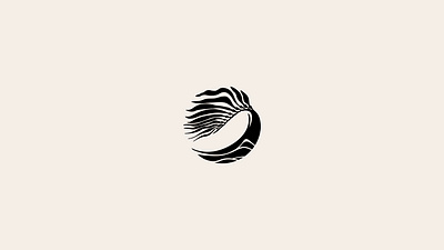 Seaweed logo black branding california circle design graphic design illustration leaf logo logofolio modern nature ocean plant portfolio sea seaweed vector water wave