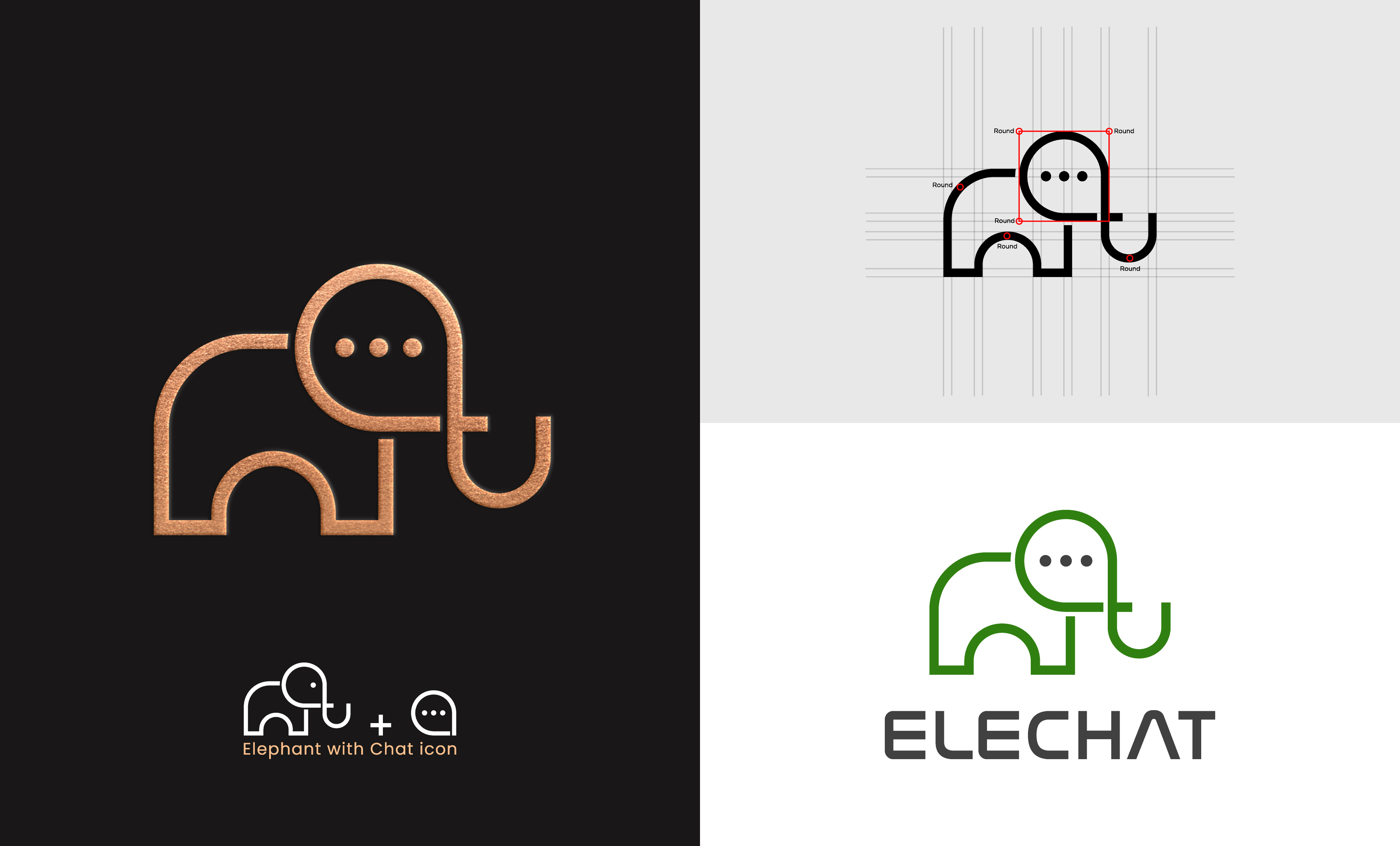 Example of Minimalist Geometric Logo Design