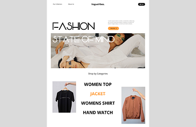 Fashion Clothing Website animation app art branding design illustration logo ui ux web