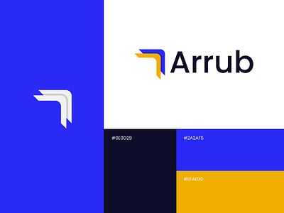 Arrub - Logo Design adobe adobe illustrator app icon best logo design best logo designer brand design brand guide brand identity branding business logo clean concept design graphic design graphic designer logo logo design logo designer minimal minimalist