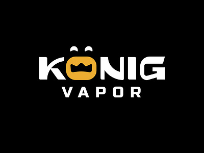 KÖNIG VAPOR - BRAND IDENTITY branding konig logo store logo vape vapor visualidentity