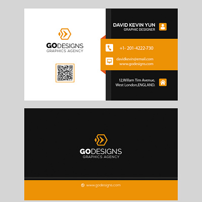 Go Designs Business Card branding business card design graphic design