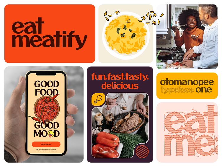 Eat Meatify - Branding Design by Ashik 🕸 on Dribbble