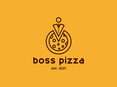boss pizza boss logo pizza