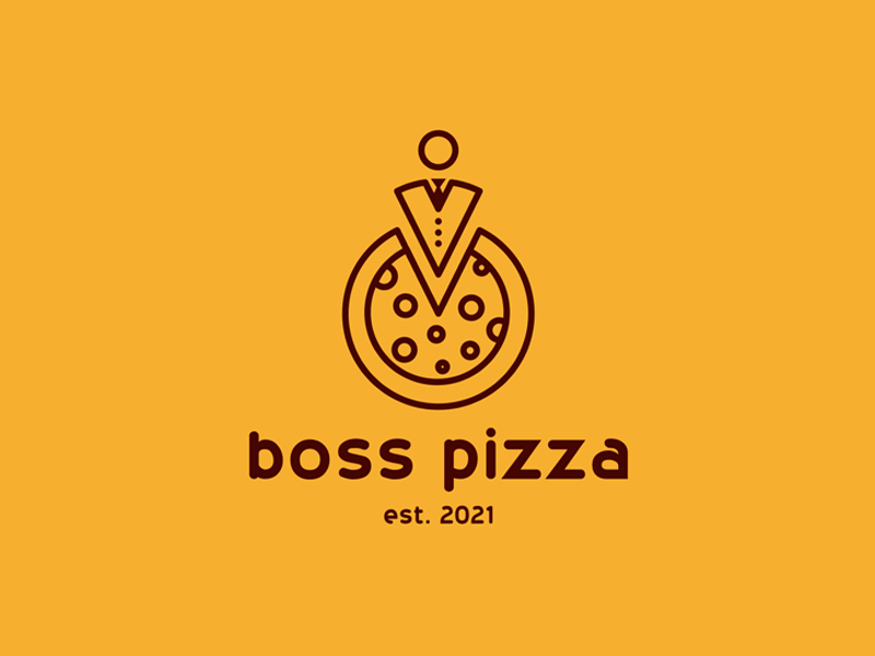 boss pizza by Yuri Kart on Dribbble
