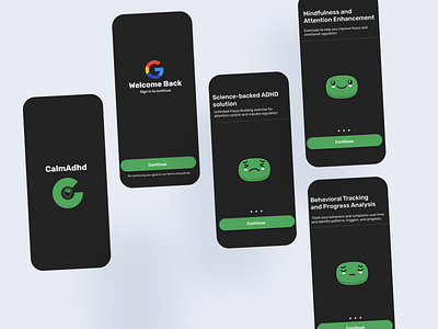 Your Ultimate ADHD Companion - Onboarding Concept Design adhdapp android design ios problemsolving ui uiux