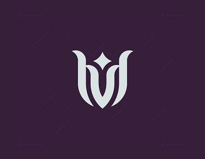 V Letter Twin Eagle Logo brand business eagle elegant identity inisialv letter logo logodesigner luxury modern twineagle vvv