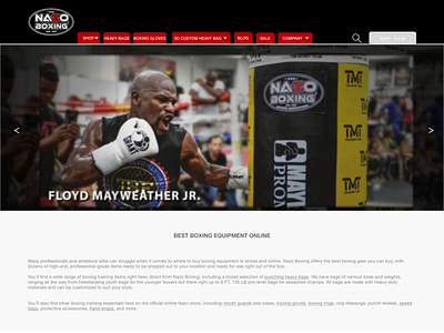 NAZOBOXING branding design graphic design test typography ui ux