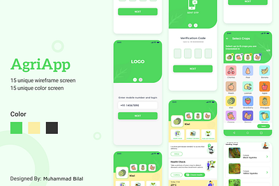 Mobile Application UI branding graphic design logo ui