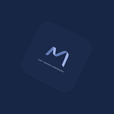 Blue Mountain Entertainment Brand New Logo branding graphic design logo
