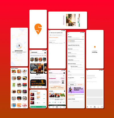 Food Delivery Mobile App ai animation app branding design figma image midjourney mobileapp ui