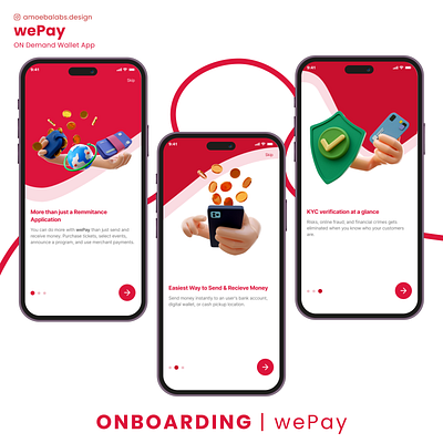 We Pay - Remittance App Design Conceptualization fintech remittance fintech app remittance app remittance app conceptualization remittance app design remittance app onboarding remittance app screens remittance app ui remittance app uiux remittance app ux