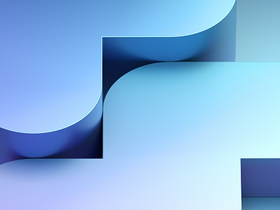 Minimalist design 3d abstract art background blender blender3d blue branding clean design geometric gradient illustration minimal minimalist render shape simple visual