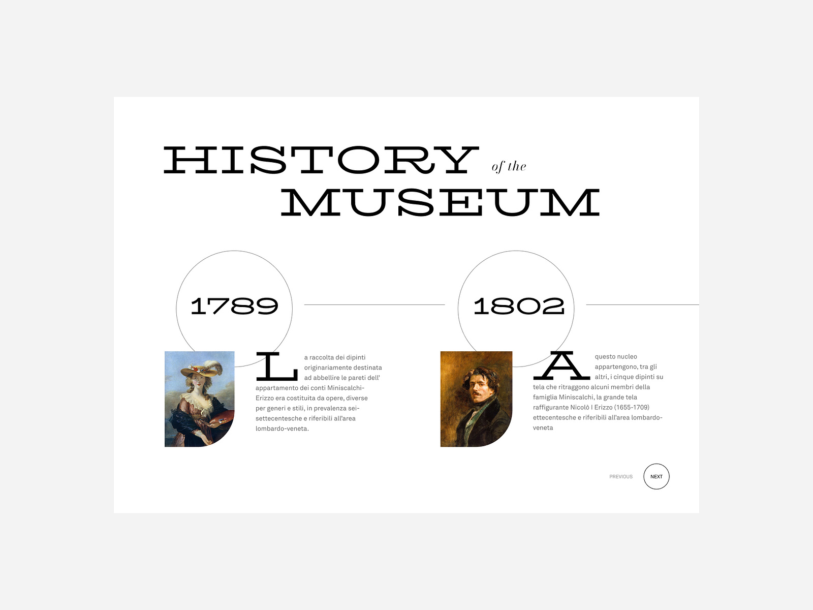 Museum Website Design By Philipp Shprints On Dribbble Museum Website Design By Philipp Shprints On Dribbble
