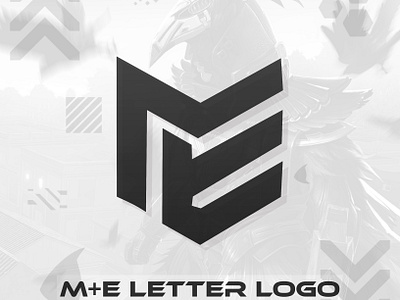 M+E letter monogram logo branding design e gaming logo graphic design illustration letter logo logo logo design logo inspiration m m letter logo me letter logo me letter monogram logo ui vector