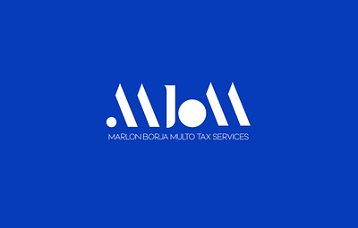 MBM Tax Services Logo design illustration logo