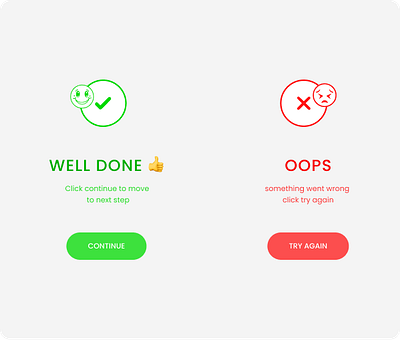 #dailyUI 011: Flash message animation branding buttons colors creative design digitaldesign figma fonts typography ui ux