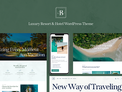 Belicia - Luxury Resort & Hotel WordPress Theme blog business design illustration ui web design webdesign wordpress wordpress theme wordpress themes