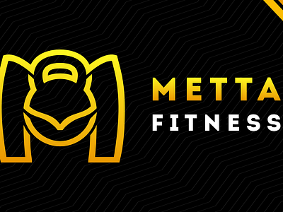 Metta Fitness Identidade Visual branding design graphic design logo