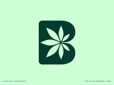 Letter B + Leaf, Cannabis, logo design, monogram unused a b c d e f g h i j k l b logo bold vector brand identity branding cannabis clever smart color symbol leaf logo logo design logo designer logotype m n o p q r s t u v w x y z marijuana modern logo natural negative space plant top best