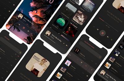 music app art branding design graphic design logo ui ux vector