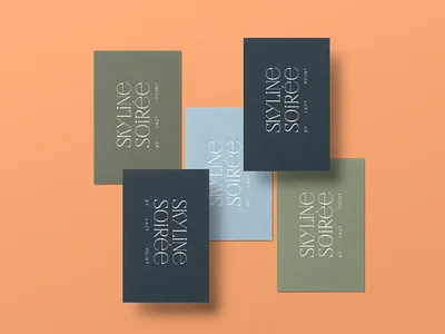 Skyline Soirée Branding Design branding design graphic graphic design logo