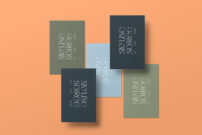 Skyline Soirée Branding Design branding design graphic graphic design logo
