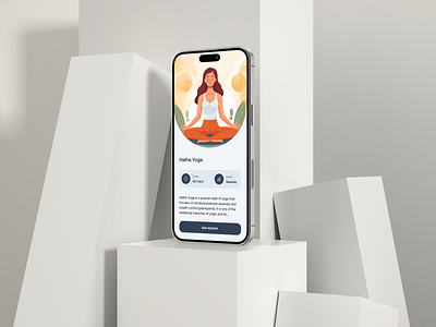 ZenZone - Wellbeing App design illustration mobile ui ux
