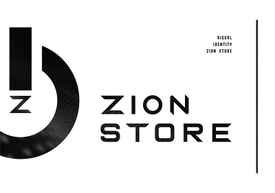 ZION STORE brand brand identity eletronic store graphic design id identity logo logotype shop store visual identity